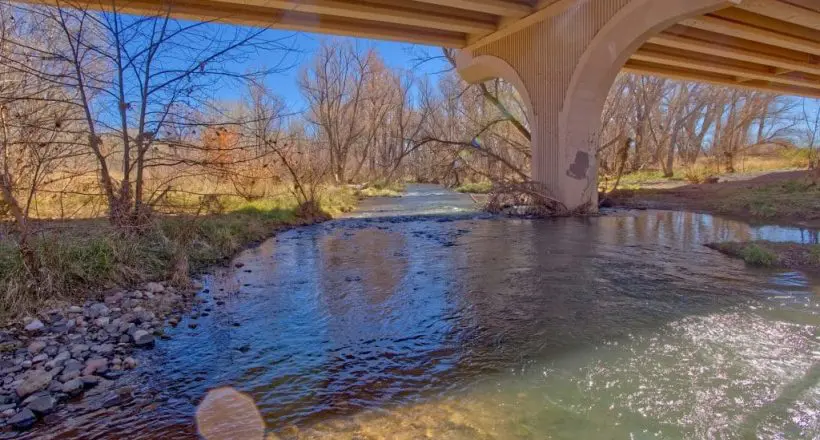 The Verde River in Cottonwood