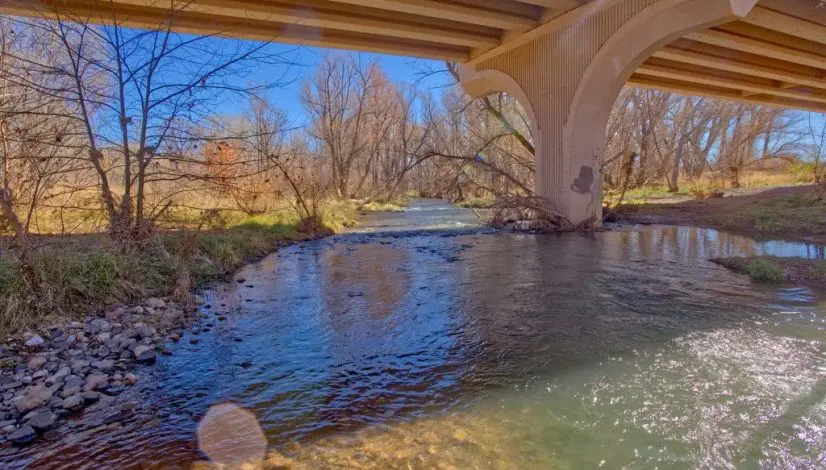 The Verde River in Cottonwood